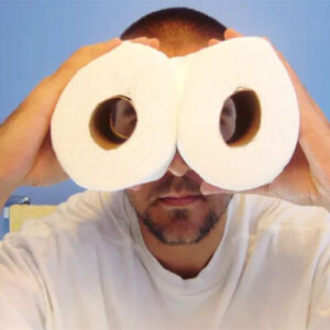 دستمال توالت